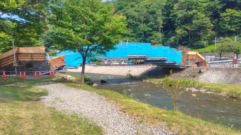 「木曽の大橋」の写真